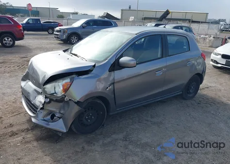 2015 Mitsubishi Mirage De z USA, uszkodzony, nr VIN ML32A3HJXFH039468